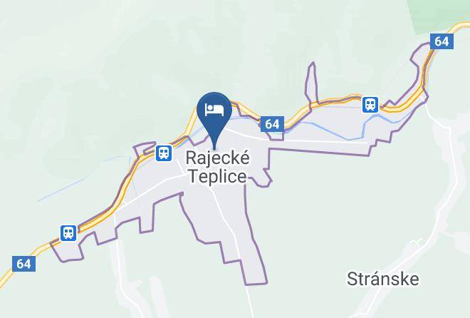 Rajecke Teplice - Pension Talisman Maps