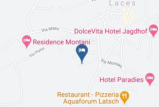 Bolzano - Pension Tannenhof Maps