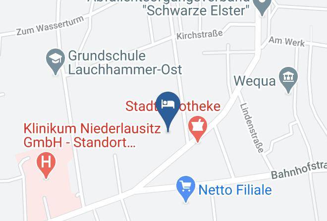 Oberspreewald Lausitz - Pension Tannert Maps