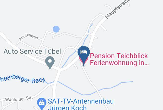 Bautzen - Pension Teichblick Ferienwohnung In Lichtenberg Maps