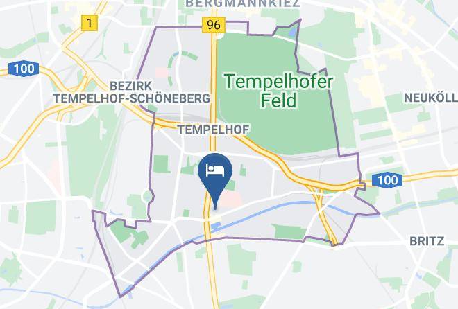 Stadt Berlin - Pension Tempelhof Maps