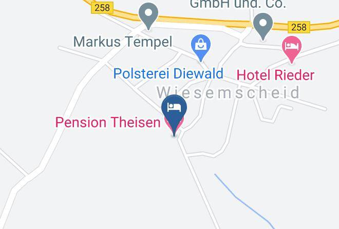 Ahrweiler - Pension Theisen Maps