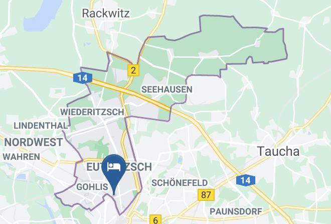 Leipzig - Pension Therese Maps
