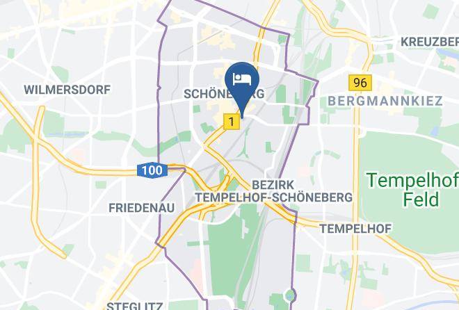 Stadt Berlin - Pension Thomas Maps
