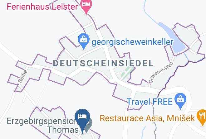 Erzgebirgskreis - Pension Thomas Maps