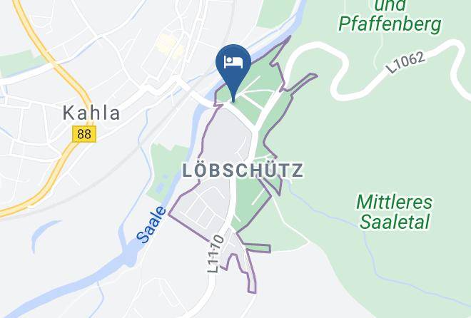 Saale Holzland Kreis - Pension Thuringer Hof Maps