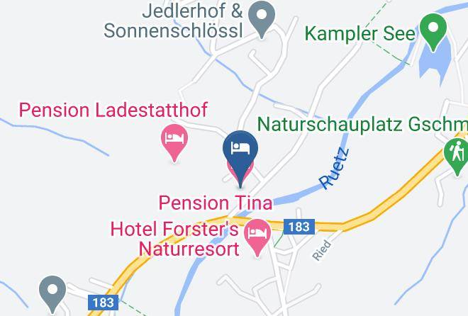 Innsbruck Land - Pension Tina Maps
