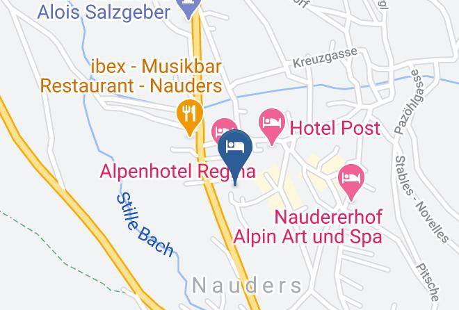 Landeck - Pension Tirol Maps