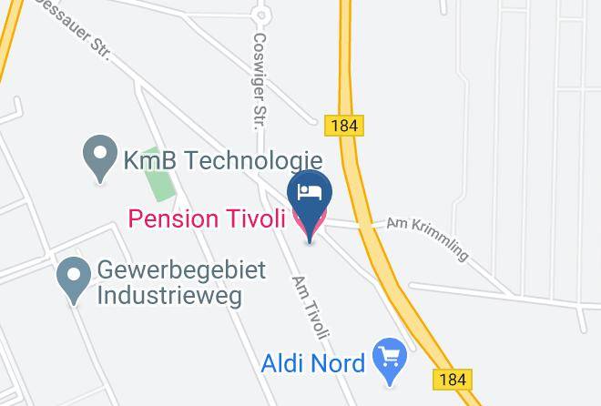 Anhalt Bitterfeld - Pension Tivoli Maps