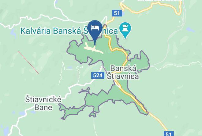 Banska Stiavnica - Pension Tomino Maps