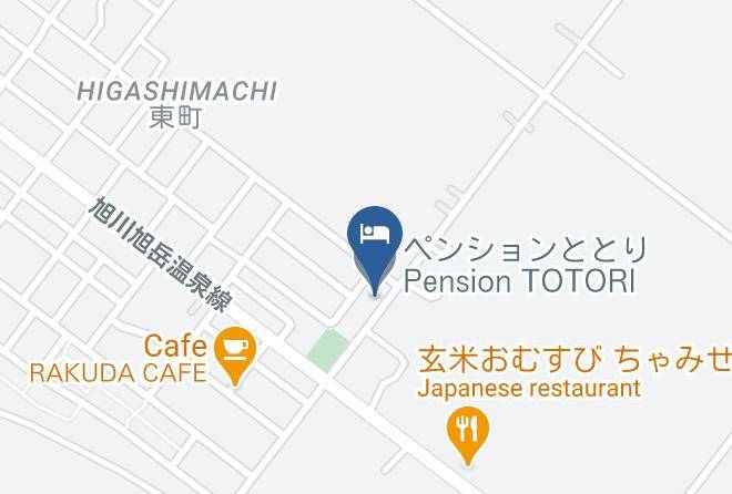 Higashikawa Townkamikawa District - Pension Totori Maps