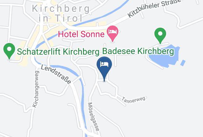 Kitzbuhel - Pension Traudl Maps