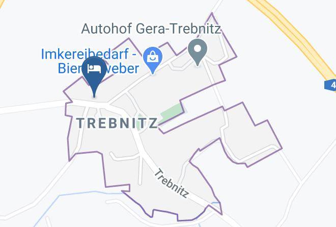 Gera - Pension Trebnitzer Hof Maps