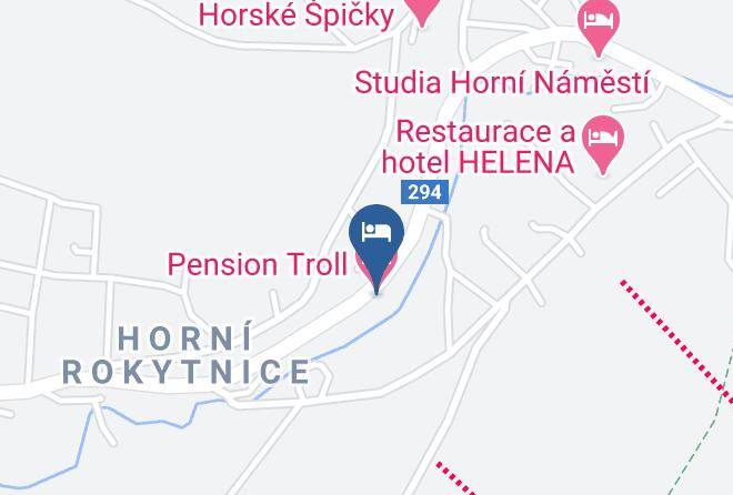 Semily - Pension Troll Maps