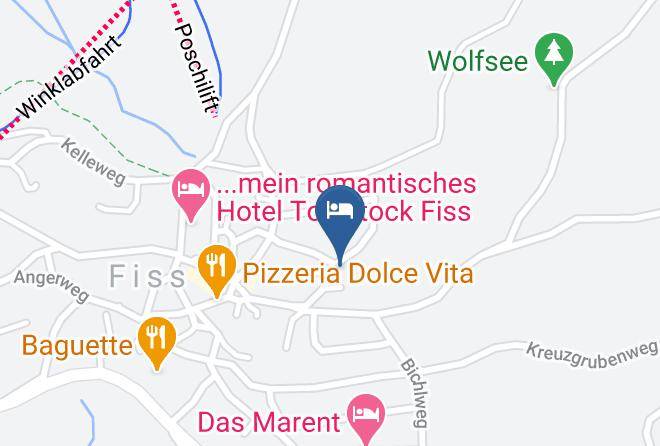 Landeck - Pension Truya Hof Maps