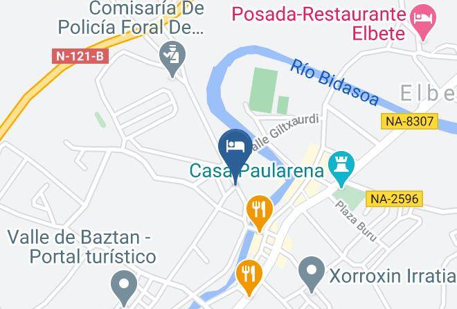 Navarra - Pension Txokoto Maps