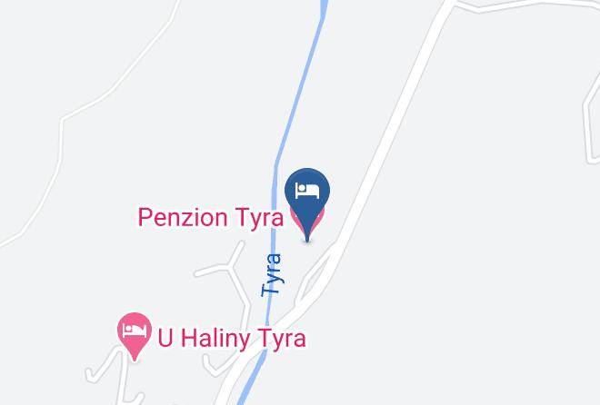 Frydek Mistek - Pension Tyra Maps