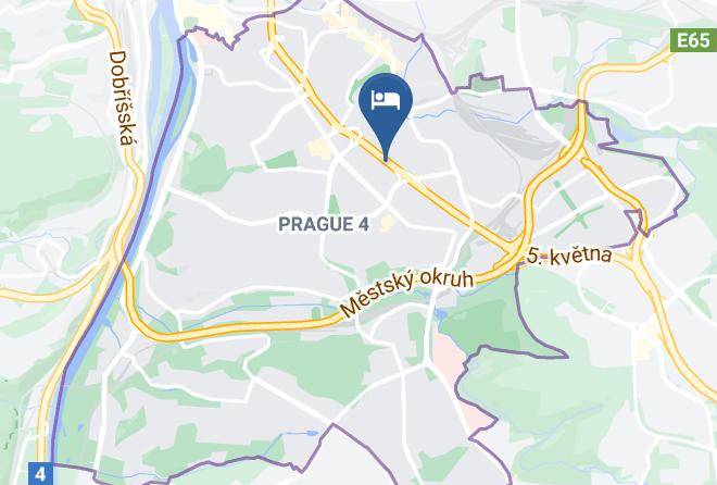 Prague - Pension U Akatu Maps
