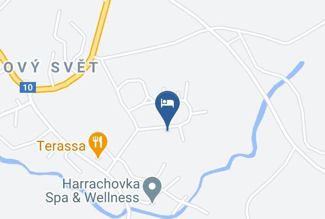 Semily - Pension U Bernardyna Maps