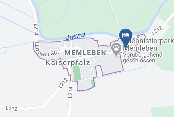 Burgenlandkreis - Pension U Cafe Am Kloster Horst Ihle Maps
