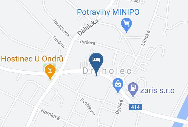 Breclav - Pension U Dvou Lip Maps