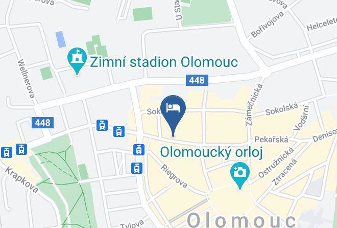 Olomouc - Pension U Jakuba Maps
