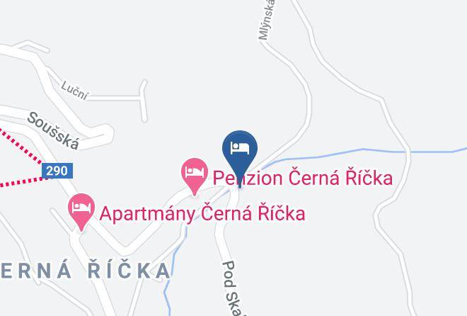 Jablonec Nad Nisou - Pension U Kocoura Maps