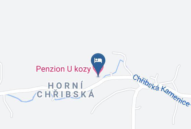 Decin - Pension U Kozy Maps