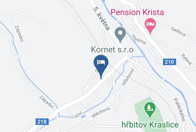 Sokolov - Penzion U Krtka Ubytovani Kraslice Maps