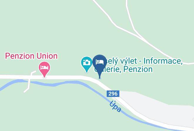 Trutnov - Pension U Mrs Bertha Maps