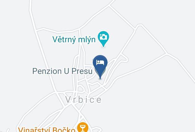 Breclav - Pension U Presu Maps