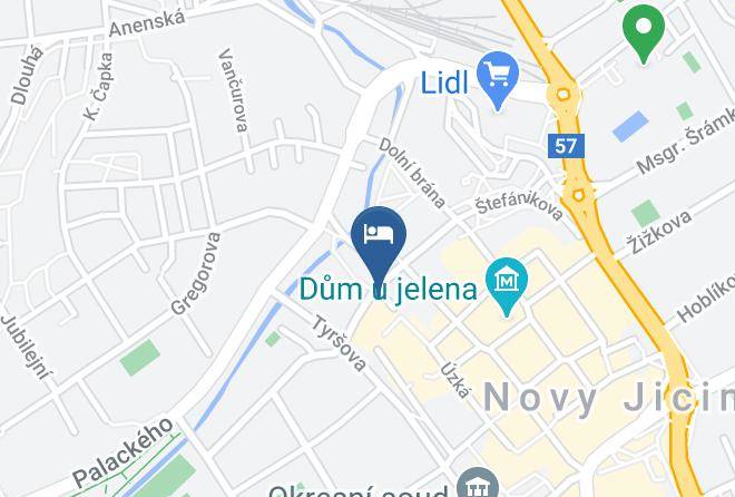Novy Jicin - Pension U Zvonu Maps
