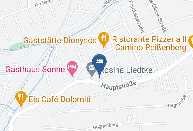 Weilheim Schongau - Pension Und Cafe Andrea Maps