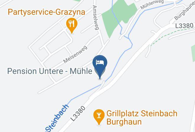 Fulda - Pension Untere Muhle Maps