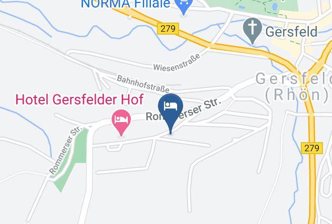 Fulda - Pension Und Ferienwohnung Panorama Maps