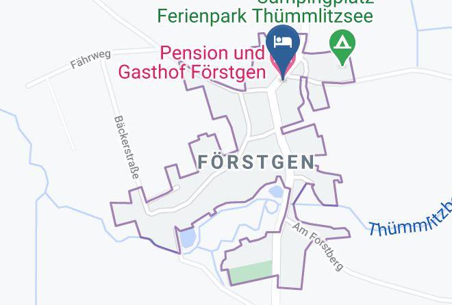 Leipzig - Pension Und Gasthof Forstgen Maps