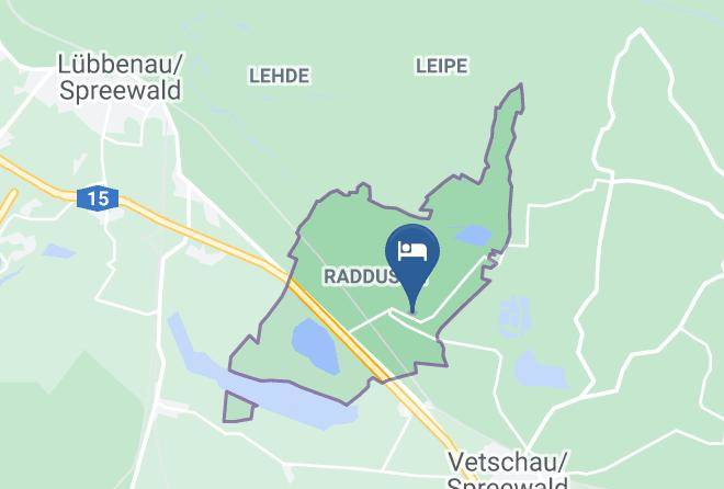 Oberspreewald Lausitz - Pension Und Gasthof Zum Slawen Maps