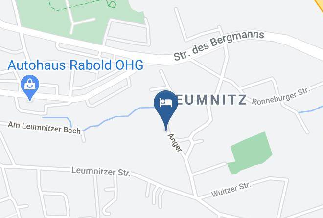 Gera - Pension Und Gaststatte Ines Maps