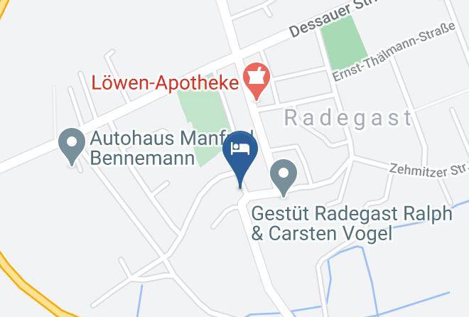 Anhalt Bitterfeld - Pension Und Gaststatte Zum Weissen Ross Maps
