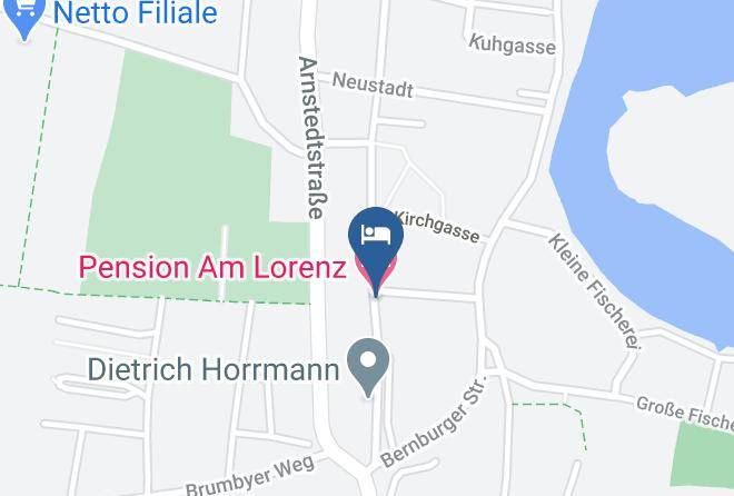 Salzlandkreis - Pension Am Lorenz Maps