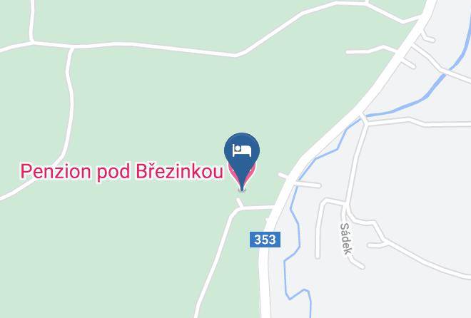 Svitavy - Pension Under Birkenau Maps