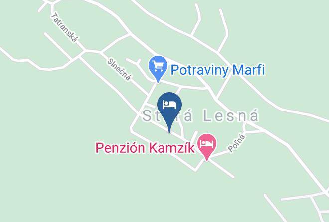 Kezmarok - Pension Under The High Tatras Maps