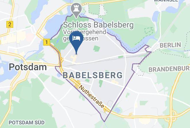 Potsdam - Pension Unicat Maps