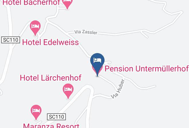 Bolzano - Pension Untermullerhof Maps