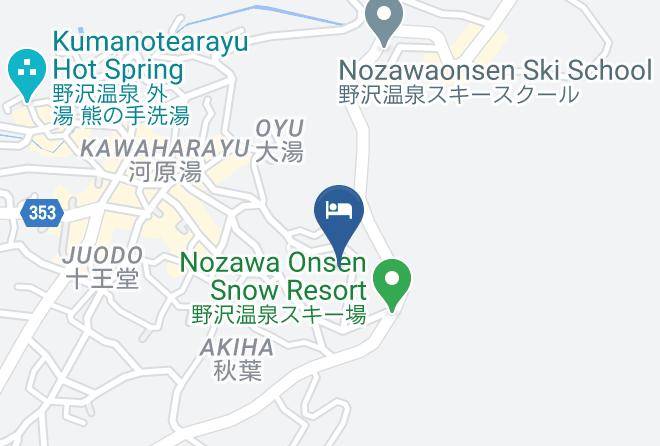 Nozawaonsen Vil Shimotakai District - Pension Uoyasu Maps
