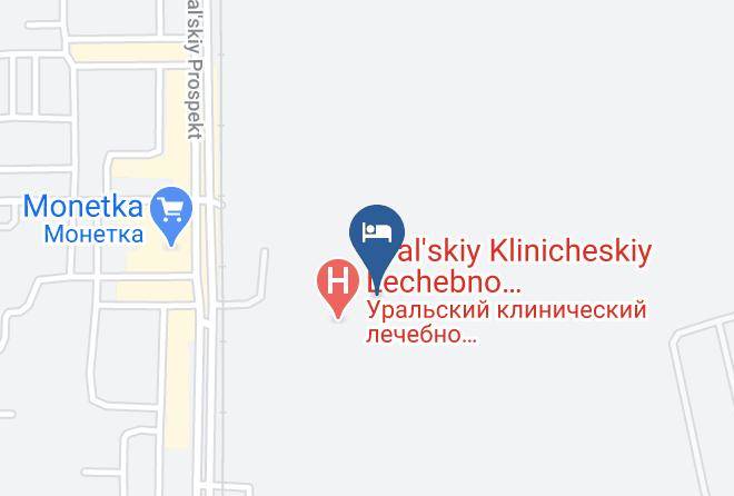 Nizhniy Tagil - Pension Ural Maps