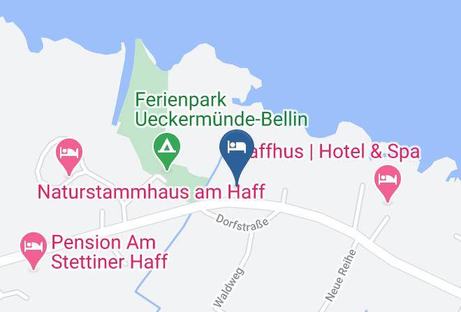 Vorpommern Greifswald - Pension Usedomer Blick Maps