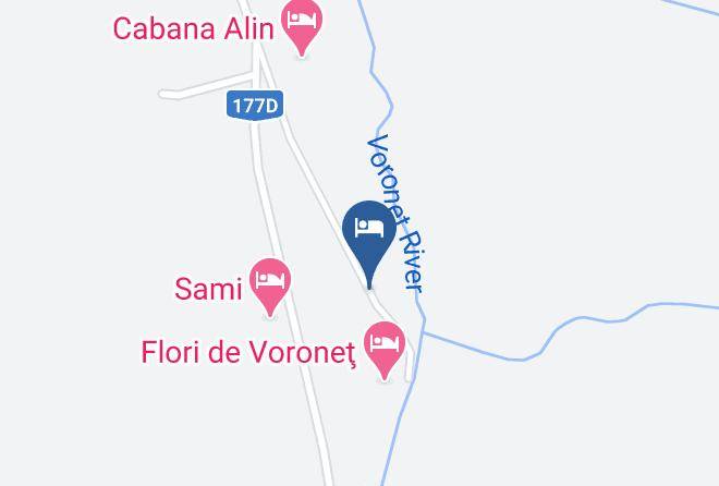 Gura Humorului - Pension Valeria Maps