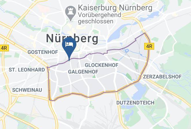 Nuremberg - Pension Vater Jahn Parma Inh Klara Parma Maps