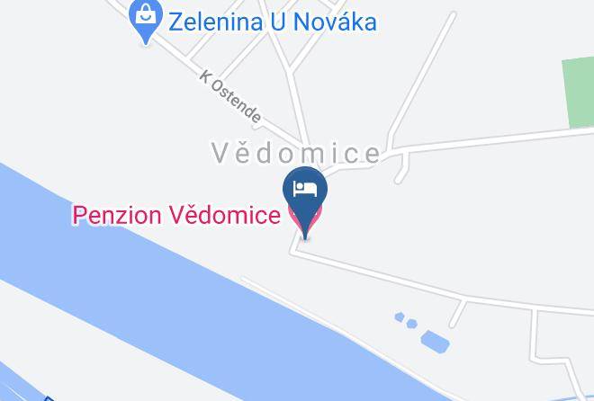 Litomerice - Pension Vedomice Maps